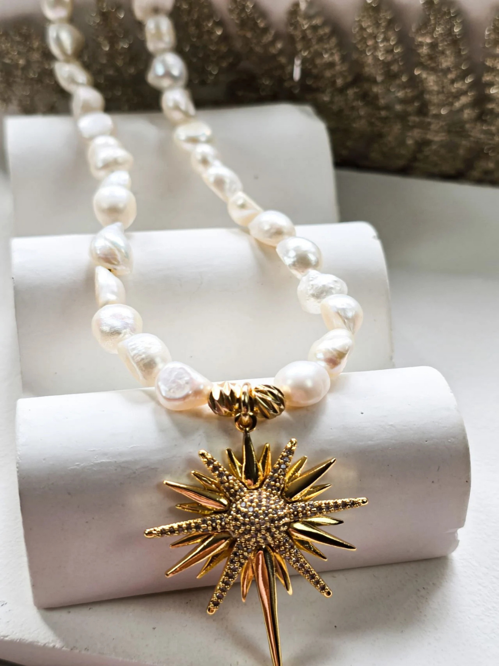 North Star Pearl Necklace