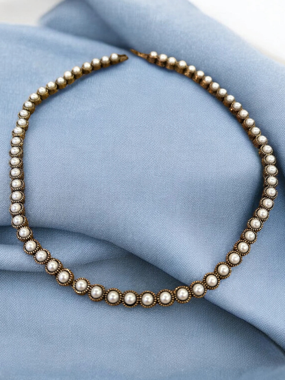 Pearl Tennis Bracelet