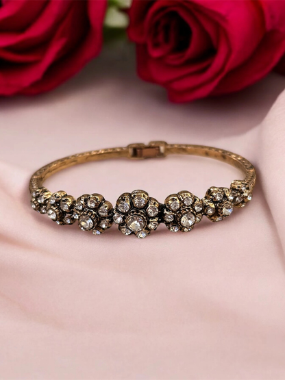 Flower Model Cuff Bracelet