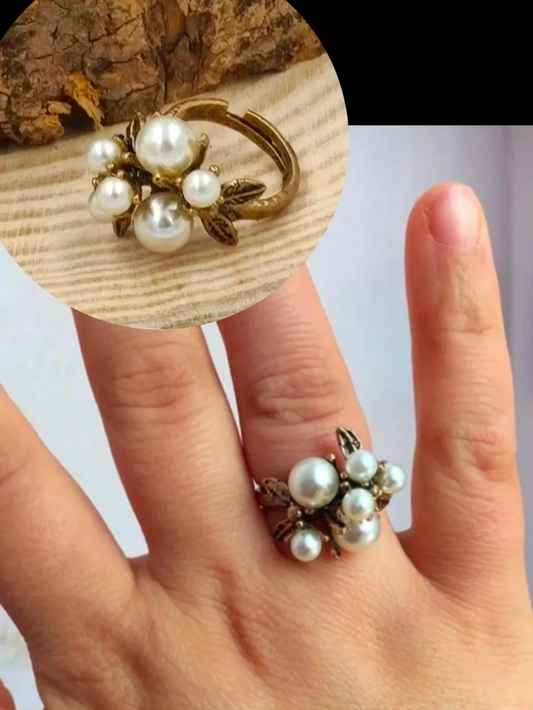 Pearl Bouquet Ring