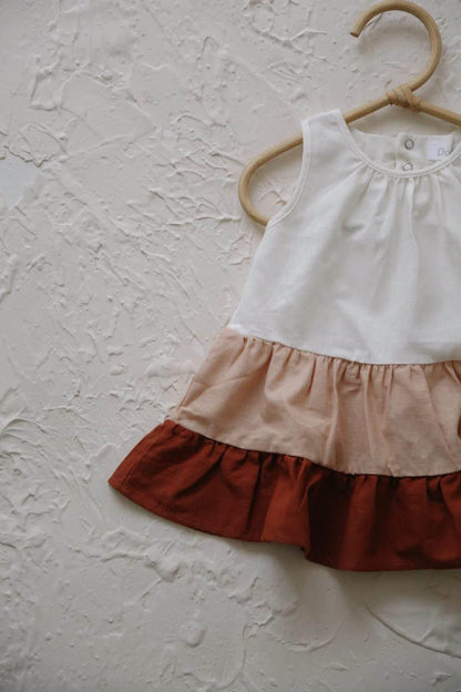Organic Cotton Summer Colors Baby & Kids Dress – Natural Comfort & Style Combined