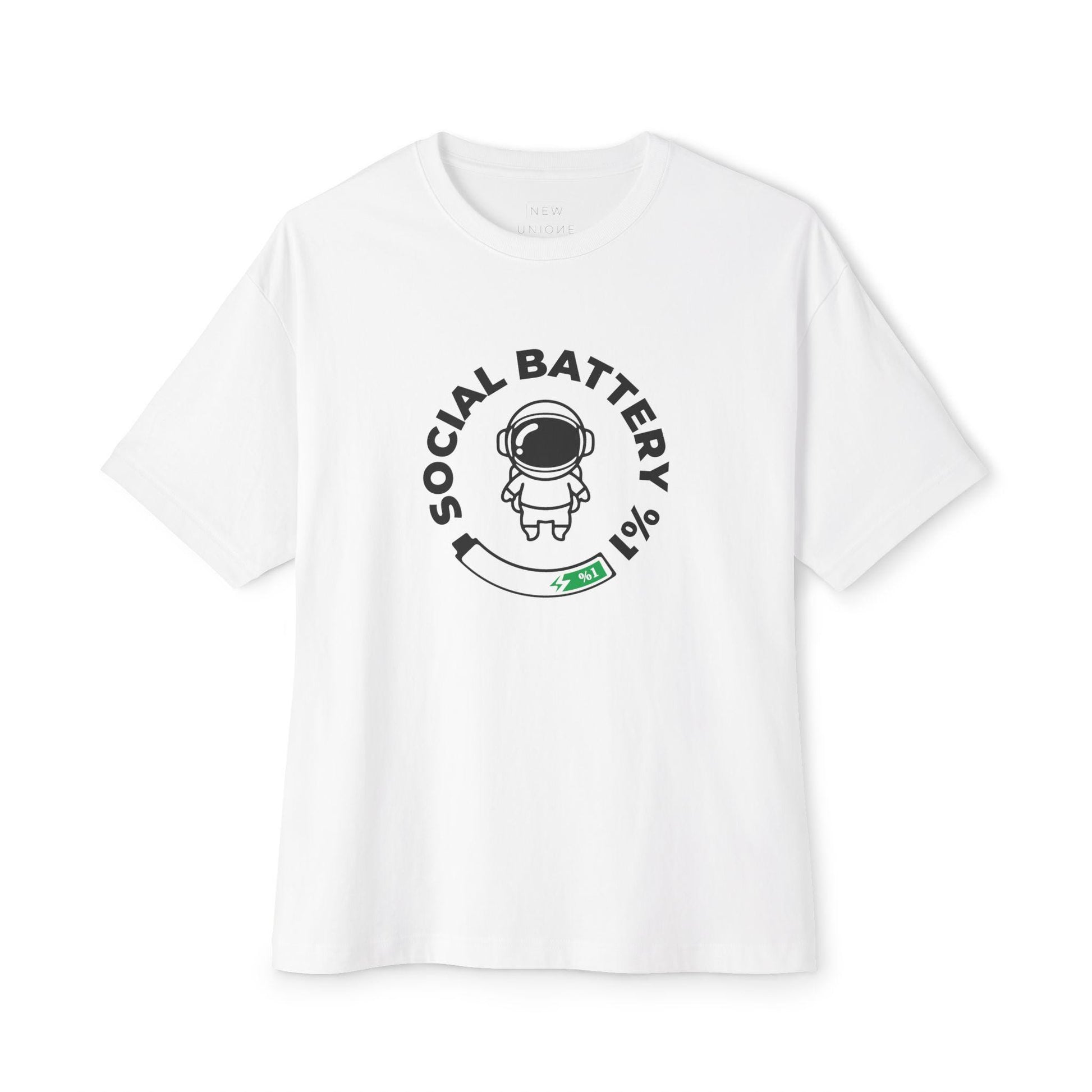 Social Battery Astronaut Tee | Unisex | T-Shirt