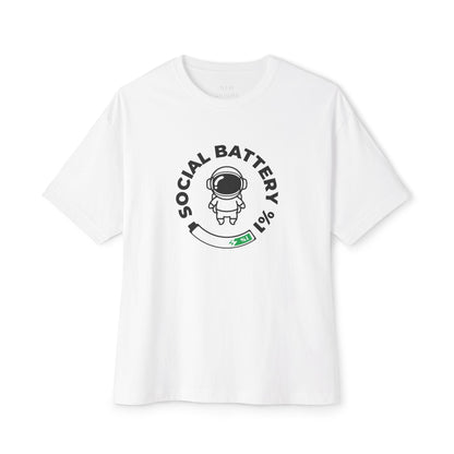 Social Battery Astronaut Tee | Unisex | T-Shirt