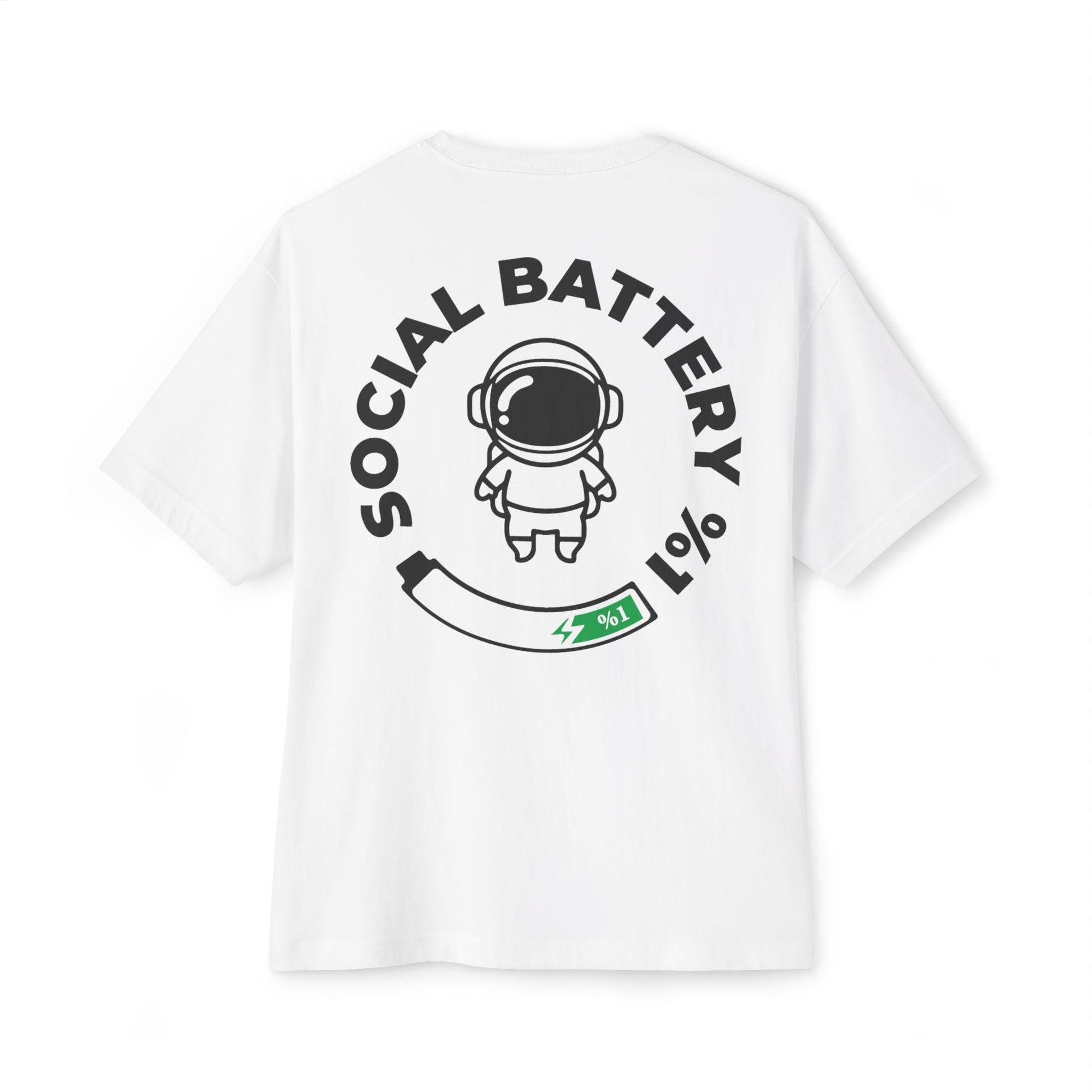 Social Battery Astronaut Tee | Unisex | T-Shirt