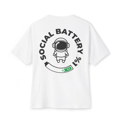 Social Battery Astronaut Tee | Unisex | T-Shirt