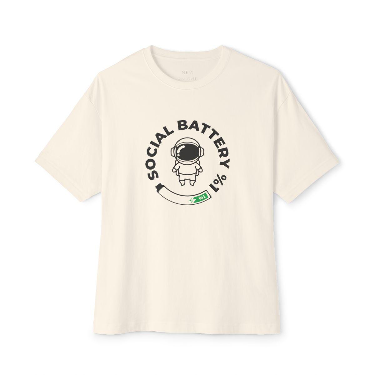Social Battery Astronaut Tee | Unisex | T-Shirt